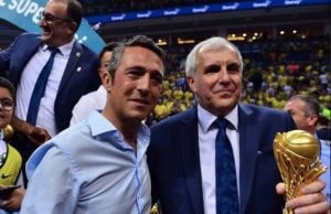 Başkan Ali Koç’tan Obradovic’e tam destek! Yönetim tam kadro maça geldi