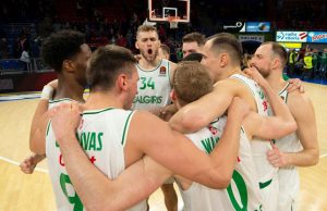 Zalgiris Kaunas Baskonia'yı mağlup ederek play-off yarışına girdi