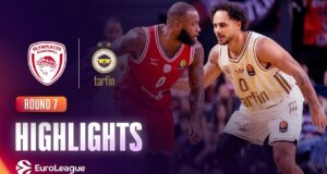 EuroLeague 7. hafta maçları: Cuma akşamının sonuçları ve puan durumu Olympiacos - Fenerbahce Tarfin | R7 Basketball Highlights 2026-27