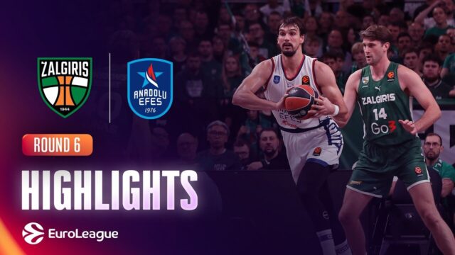 Zalgiris Kaunas - Anadolu Efes | R6 Basketball Highlights 2026-27