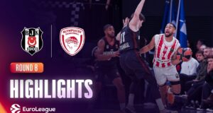 Olympiacos, Beşiktaş’ı 81-73 mağlup etti Besiktas - Olympiacos | R8 Basketball Highlights 2026-27