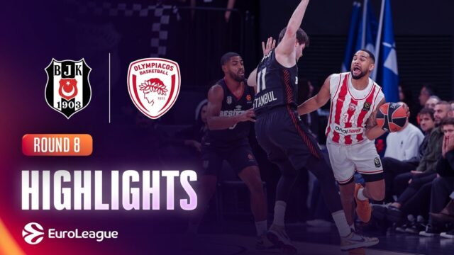 Besiktas - Olympiacos | R8 Basketball Highlights 2026-27