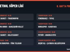 Basketbol Süper Ligi’nde 6. hafta programı: Bandırma Bordo, namağlup lider Bahçeşehir Koleji’ni ağırlıyor Basketbol Süper Ligi 6. hafta programı